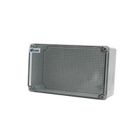 Boîtier de raccordement extérieur étanche IP65 en matériau PC ABS ZCEBOX 100x100x75mm