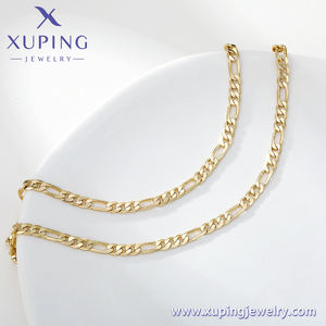 X000900187 XUPING joyería al por mayor a granel 14K oro Color plateado moda joyería fina collares - Product Image 5