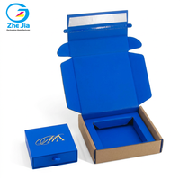 Boîtes en papier kraft personnalisées avec fermeture éclair pour bijoux, coffret cadeau, ensemble de soins de la peau, emballage de luxe, boîte à lettres détachable, vêtements