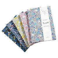Carnet de notes A5 à couverture rigide en tissu à motifs floraux, motif oiseaux et fleurs, Strawberry-thief, ligné, avec reliure collée filée, idéal comme cadeau