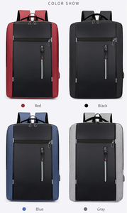 Sac à dos personnalisé <span class=keywords><strong>pas</strong></span> <span class=keywords><strong>cher</strong></span> pour homme, résistant à l'eau, pour le sport, les voyages, les affaires, de luxe, avec port USB, pour étudiants, pour l'école, pour ordinateur portable - Product Image 2