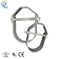 Support de suspension en forme de poire UTTERLY UTT30 pour ligne d'eau et système de drainage CVC, galvanisé, robuste, calibre standard