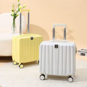 18 Inch Waterproof Polyester High Color Value Strong Durable Luggage Case Men's Women's Student <b>Suitcase</b> Wholesale New Password - Product Image 1