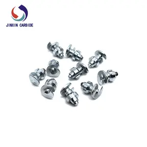 Zhuzhou Jinxin JX100 טונגסטן קרביד שלג ספייק חתיכים קרביד בורג קרח גריפ חתיכים לצמיג אופניים