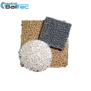 Carbure <span class=keywords><strong>de</strong></span> silicium, alumine, zircone, filtre en céramique <span class=keywords><strong>de</strong></span> mousse poreuse <span class=keywords><strong>de</strong></span> <span class=keywords><strong>magnésie</strong></span> - Product Image 6