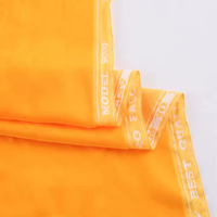 Tissu en velours micro-teint coréen 9000, résistant au rétrécissement, couleur personnalisée, pour vêtements féminins, vente en gros