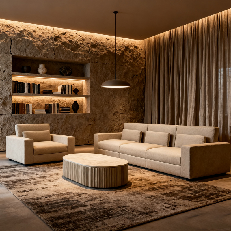 Luxury Five star Hotel Lobby Sofa