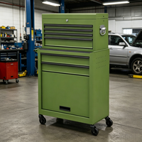 Carrito de Herramientas Resistente de Acero con Múltiples Cajones, Personalizable OEM, Moderno, Capacidad de 200 kg, Cerradura con Llave, Garantía de 5 Años
