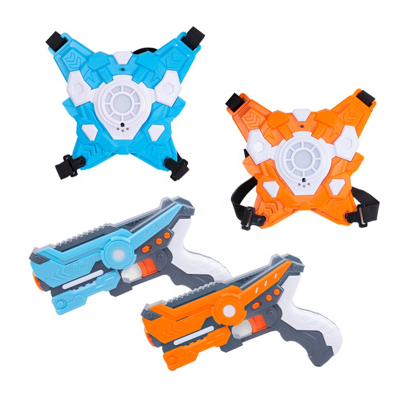 Игрушки для мальчиков, многопользовательская игра в битву, электрическая игрушка, набор с инфракрасной лазерной биркой, игрушечный пистолет для детей