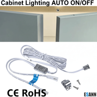 Interrupteur variateur LED ESann 12V DC avec capteur tactile pour éclairage d'armoire, contrôle des lumières, charge maximale 60W, garantie 1 an