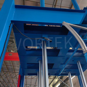 เครื่องอัดร้อนงานไม้ Vortek PH120 10 แผ่น 120 ตัน 380V 7.5kW สำหรับการเคลือบวีเนียร์ไม้และการผลิตไม้อัด - Product Image 5