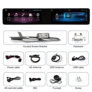 Autoradio Android à double écran, résolution 2400x900, pour Mercedes-Benz classe C W205 GLC X253, lecteur multimédia de Navigation GPS - Product Image 6