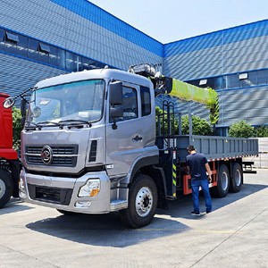 Camion-grue de manutention Chengli 6x4, grue télescopique 6x4 de 12 tonnes et 14 tonnes - Product Image 1