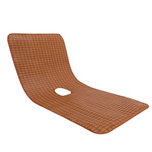 Tapis rafraîchissant spécial en rotin pour lits de soins avec trous pour commode, tapis d'été en rotin pour dortoirs, pour patients paralysés et personnes à mobilité réduite - Product Image 2