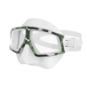 Nuovo Arancione Telaio 100% Silicone Liquido Anti-impatto Anti-Uv 400 Vetro Temperato Ampio Angolo di Vista Dell'obiettivo Freeding Pesca Subacquea Maschera - Product Image 2