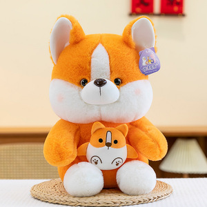 ตุ๊กตาสัตว์นุ่มนิ่มน่ารักคุณภาพสูงแบบกำหนดเอง ตุ๊กตาขนฟูนุ่ม บรรจุใยฝ้าย PP ตุ๊กตาสัตว์น่ารักนุ่มนิ่ม รูปสุนัขจิ้งจอก หมู ไก่ - Product Image 4