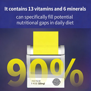 Compléments alimentaires multivitaminés, routine quotidienne facile <span class=keywords><strong>des</strong></span> vitamines, bandes nutritionnelles pratiques, bandes orales multivitaminées - Product Image 2