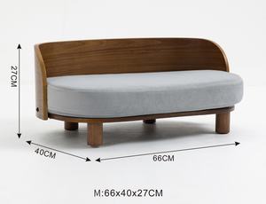 Logo personalizzato in legno Pet divano letto di lusso Design traspirante ideale per negozi di <span class=keywords><strong>animali</strong></span> Boutique - Product Image 6