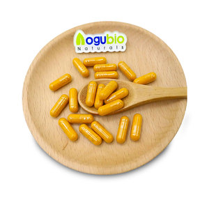 Aogubio OEM Extracto de raíz de curcumina Cápsula de extracto de <span class=keywords><strong>cúrcuma</strong></span> Suplemento Cápsulas de curcumina orgánica Naturewise - Product Image 1