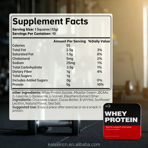 Supplément énergétique pour prise de poids pour femmes Protéines <span class=keywords><strong>BCAA</strong></span> Fibres alimentaires et cacao-Carb Supplément au chocolat pour la nutrition sportive - Product Image 2