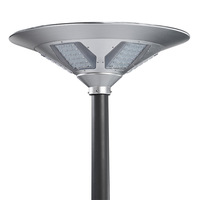 Shenzhen Tout boîtier en aluminium Lampe de jardin solaire extérieure de haute qualité UFO Lampe de jardin solaire