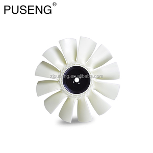 1-13660-140-0เหมาะสำหรับเครื่องยนต์ <span class=keywords><strong>HITACHI</strong></span> EX200-1-2-3 SH200-1/2/3 6BD1ใบมีดระบายความร้อนของพัดลม - Product Image 3