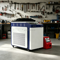 Équipement de soudage au laser à fibre portable manuel, nouveau, soudeuse laser industrielle 4 en 1, machine de soudage, de découpe et de nettoyage des métaux