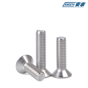 Tornillos de máquina hexagonales de acero inoxidable 304 con zincado, tornillo avellanado DIN7991, rosca estándar, 40 mm, métrico, para maquinaria - Product Image 3