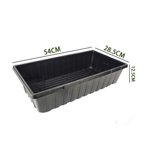 กล่องเพาะเมล็ดพลาสติกแบบขายส่ง ทนทาน พร้อมฝาปิด สำหรับเพาะต้นกล้าผัก - Product Image 3