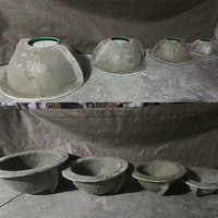 Moule de Jardinière en Ciment/Pot de Fleurs en Fibre de Verre de Haute Qualité et Économique, Origine Chine