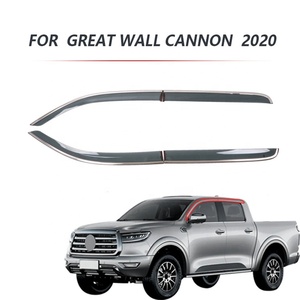 4 deflectores de ventana, protectores de lluvia y viento lateral, visores de ventilación 2022 2020 para Great Wall Poer Cannon - Product Image 2