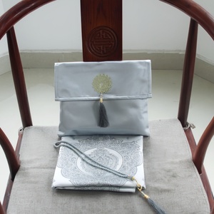 Bolsa Floral Moderna de Polipropileno y Tasbih, Juego de 3 Piezas, Kit de Accesorios de Oración Musulmana Portátil y Lavable - Product Image 1