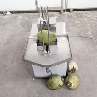 Machine de gravure automatique d'ouverture et de découpe laser noix de coco verte