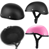 Demi-visage rétro Racer Scooter Cruiser Chopper Vintage cyclisme moto casque de vélo