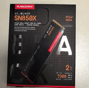 Nouveau SSD interne PCIe Gen4 NVMe M2 <span class=keywords><strong>SN850X</strong></span> 2 To 7300 Mo/s, stockage de jeu haute vitesse pour ordinateur de bureau - Product Image 4