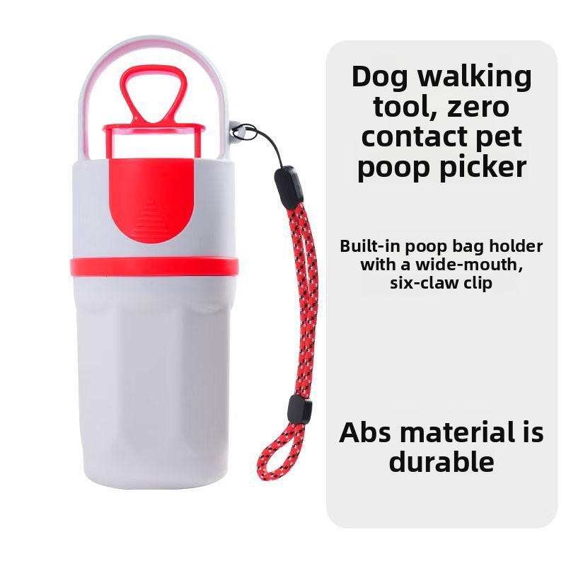 Ramassage WC blanc orange