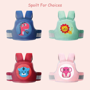 POLKA TOTS Harnais de sécurité pour enfant à deux roues/<span class=keywords><strong>moto</strong></span> avec porte-bébé réglable pour tout-petit bébé enfants - Product Image 3