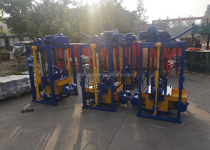 Máy làm khối bê tông di động QMY2-45 Máy làm gạch đẻ trứng - Product Image 5