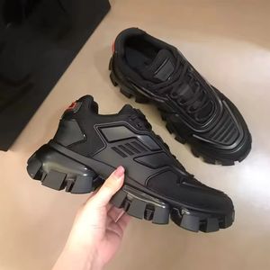 Großhandel Luxus Designer Schuhe Atmungsaktive Bequeme Leichte Modische Sneakers Höhenerhöhende Chunky Mesh Maßgefertigte Pradaing - Product Image 6