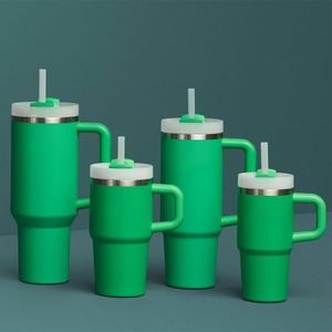 Taza Popular Ligera de Acero Inoxidable con Pajita y Asa para Gimnasio y Senderismo - Product Image 5