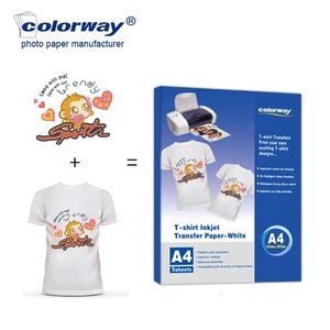 Chất lượng cao colorway A3 A4 Giấy Truyền nhiệt cho 100% cotton T-Shirt cho ánh sáng màu dệt may - Product Image 2