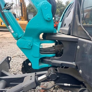 รถขุดขนาดเล็ก Kobelco55 มือสอง 5 ตัน บุ้งกี๋ 0.2 ลบ.ม. ของแท้จากญี่ปุ่น รถขุดก่อสร้างขนาดเล็ก ชั่วโมงการใช้งานต่ำ สภาพดี - Product Image 5