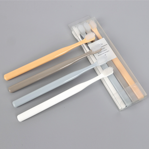 Set di spazzolini da denti minimalisti in stile giapponese, quattro pezzi, spazzolino a setole morbide per l'igiene orale domestica - Product Image 2