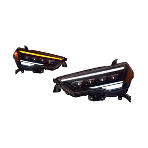 New 12V Multi-Lens H4 Bulb <b>LED</b> <b>Headlight</b> Assembly 6000K 10000LM Super Bright Universal Fitment Auto Head Lamp for Car - Product Image 1