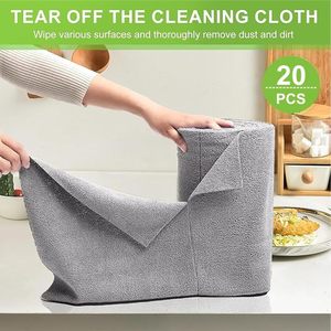 Wholesale Quick Dry Super Absorbent Perforated Tear Off Towels, Reusable Microfiber Cleaning Cloth For Car Wash Kitchen Bathroom