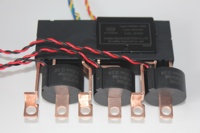 Relais E-POWER HR304-100A 100A à bobine simple 12V CC avec sortie 250V CA pour compteur d'énergie prépayé triphasé