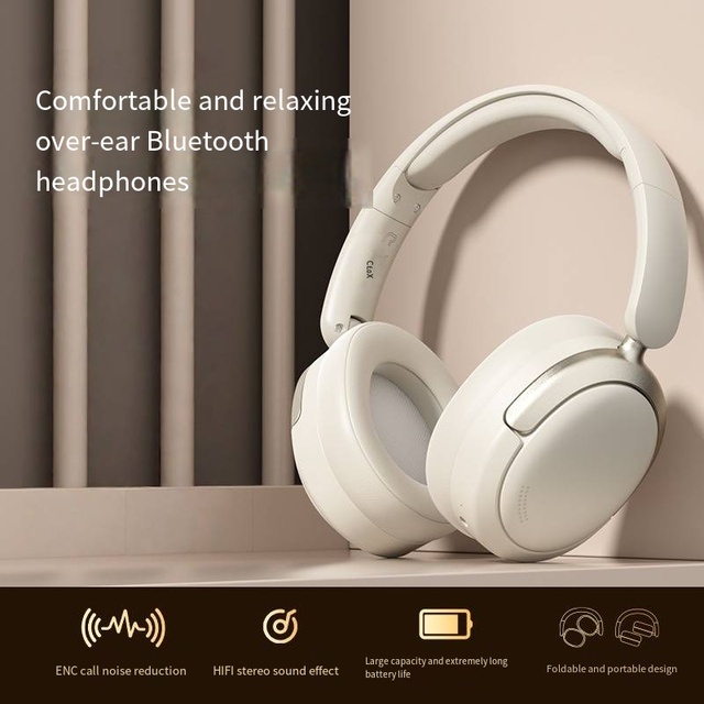 Premium Wired+Wireless Dual Mode Ear Headphones IPX3 Waterproof Active Noise Cancelling Ultra Long Battery Life Surround Sound