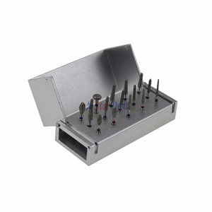 Fresas de diamante con caja de desinfección de apertura Archivos de taladro dental Bur Holder Endo Box - Product Image 4