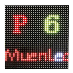 Muenled SMD1กลางแจ้ง P6สีเต็มรูปแบบ/8 Scan ความสว่างสูง192x192มม. โมดูลจอแสดงผล LED - Product Image 2