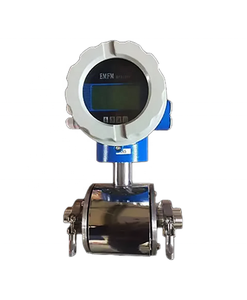 Débitmètre sanitaire DN50 de qualité alimentaire pour eau et lait, avec raccord Tri-Clamp 1,5 pouce DN25 - Product Image 4